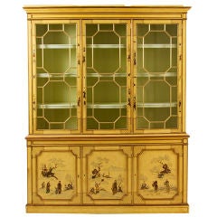 Chinoiserie Breakfront cabinet