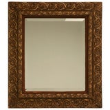 Antique c.1890 American Picture Frame with Mirror