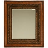 c.1890 American Picture Frame with Mirror