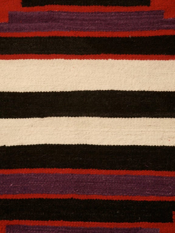 20th Century American Navajo Indian Third Phase Chiefs Blanket or Rug
