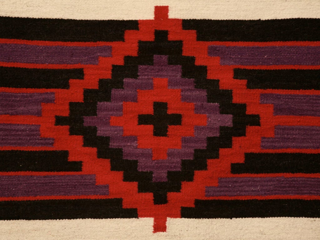 American Navajo Indian Third Phase Chiefs Blanket or Rug 2