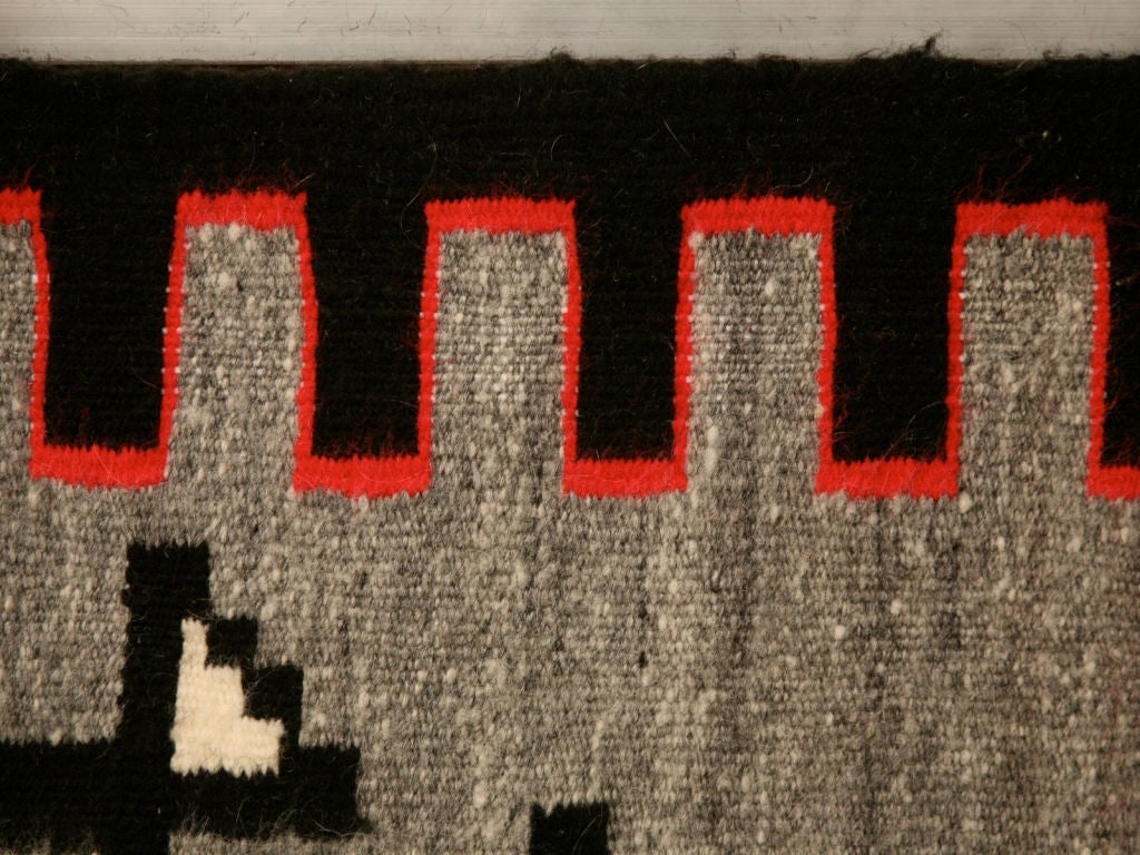 20th Century American Navajo Indian Klagetoh Blanket or Rug