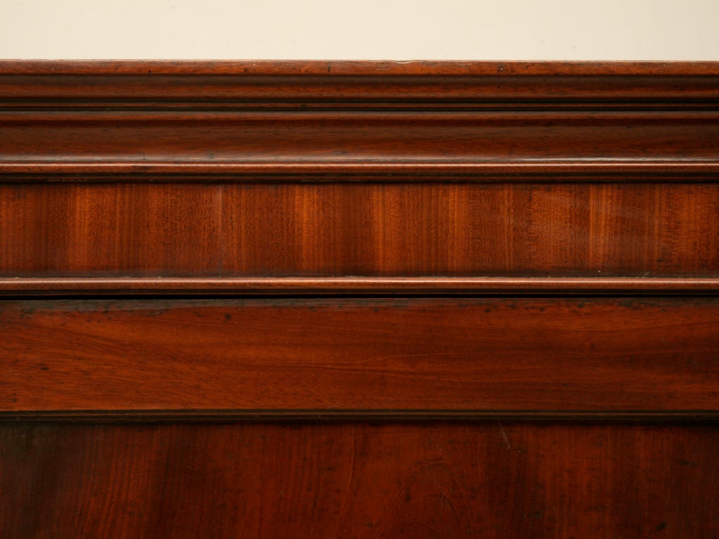 Regency English Crotch Mahogany Hanging Corner Cupboard, circa 1870