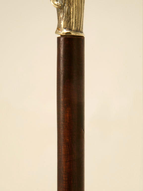 c.1890 French Art Nouveau Walking Stick or Cane 2
