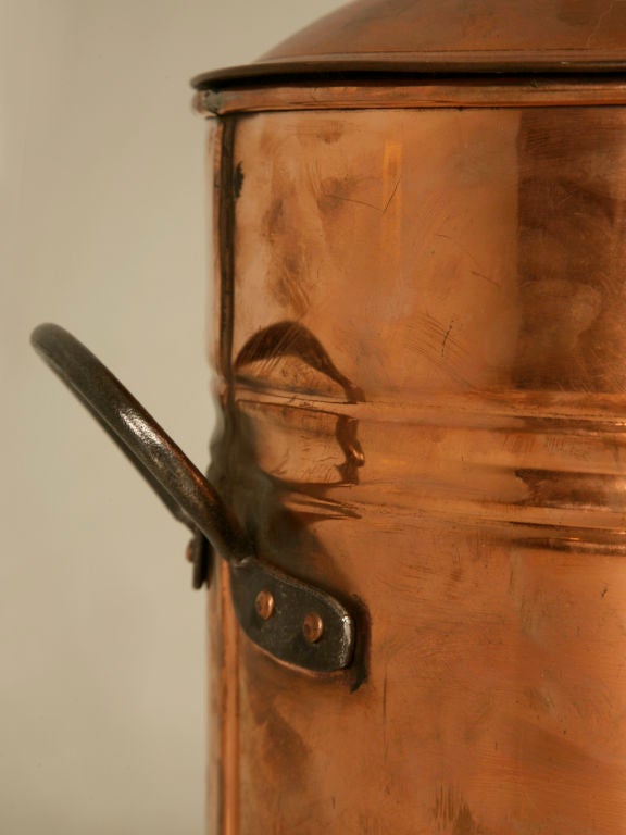 c.1920 English Copper and Brass Beverage Dispenser 2