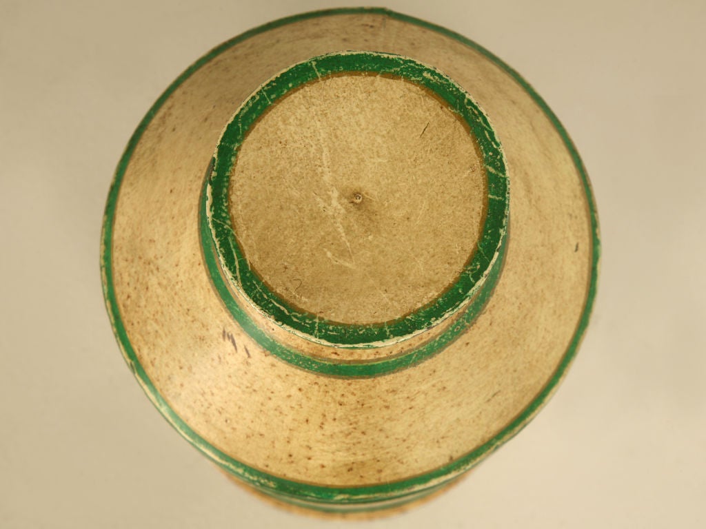 c.1920 English Hand-Painted "Lupin Seed" Tin