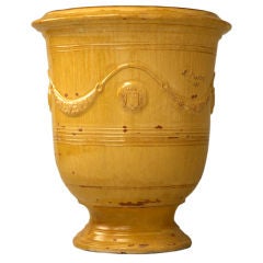 Very Large French Palatial Scaled Anduze Pot