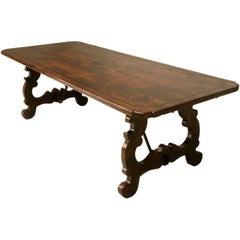 Spanish Dining Table with Leaves
