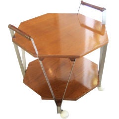 Italian Modernist  Bar Cart Designed by Ico Parisi