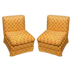 Billy Baldwin Inspired Slipper Chairs