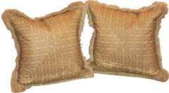 Retro Fortuny Fabric Cushions