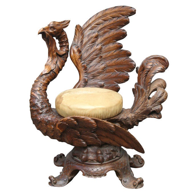 Florentine Walnut Chair