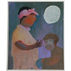 PAINTING BY EUGENE "GENE" BEECHER, (1909-2002)