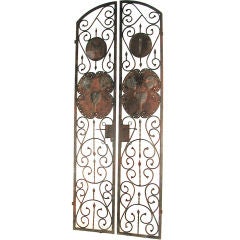 IRON WINE CELLAR GATES