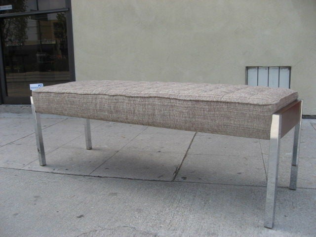 Long Bench in the Manner of Florence Knoll