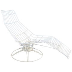 Wireframe Outdoor Chaise by Homecrest