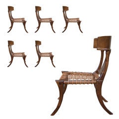 Set of Six Klismos Chairs after Robsjohn-Gibbings