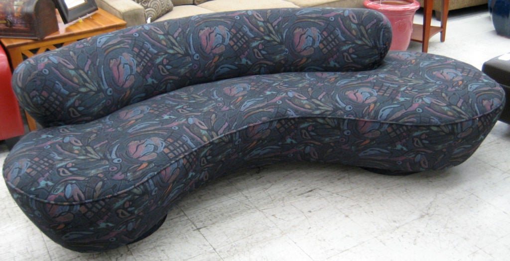 Pair of Freeform Cloud sofas by Vladimir Kagan for Directional