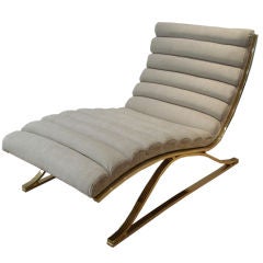 Vintage Superb Chaise Longue.