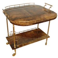 Aldo Tura Bar Cart. Aldo Tura Bar Cart.