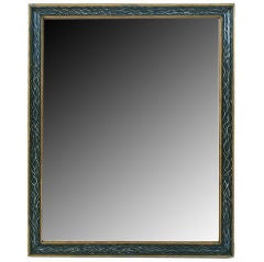 An Italian Early Neoclassical Period Faux Marble Painted Frame