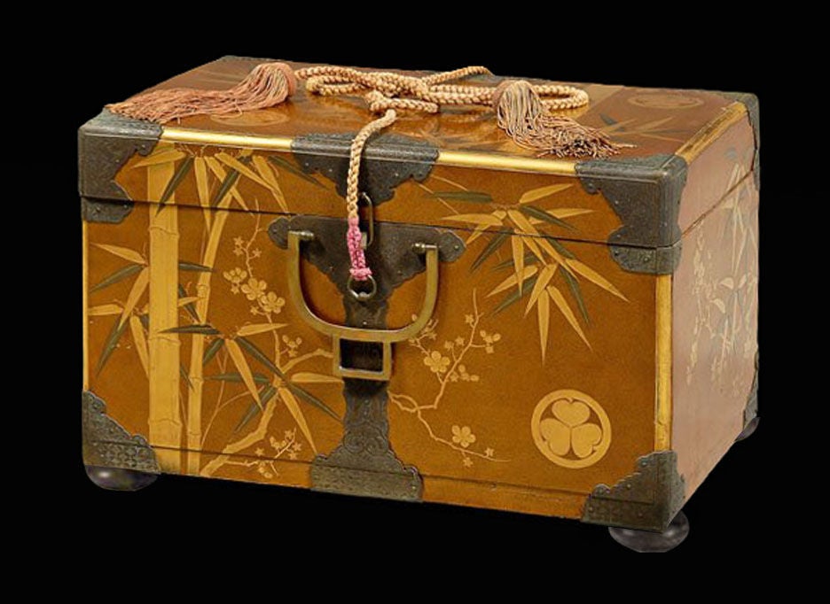 Japanese Lacquer Karabitzu Box. 19th Century