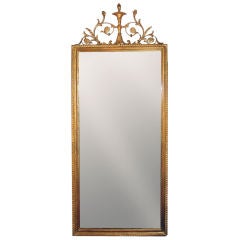 George III Neoclassical Mirror. Late 18th C