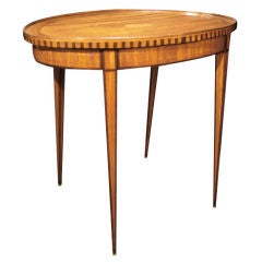 Dutch Mahogany and Tulipwood Marquetry Table C1800