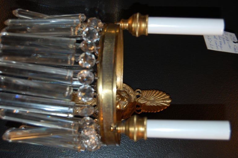 Unknown French Empire Style Sconces For Sale