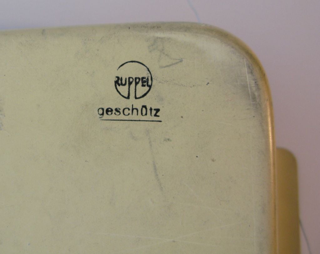 Mid-20th Century Bauhaus Tray designed by Marianne Brandt for Ruppel