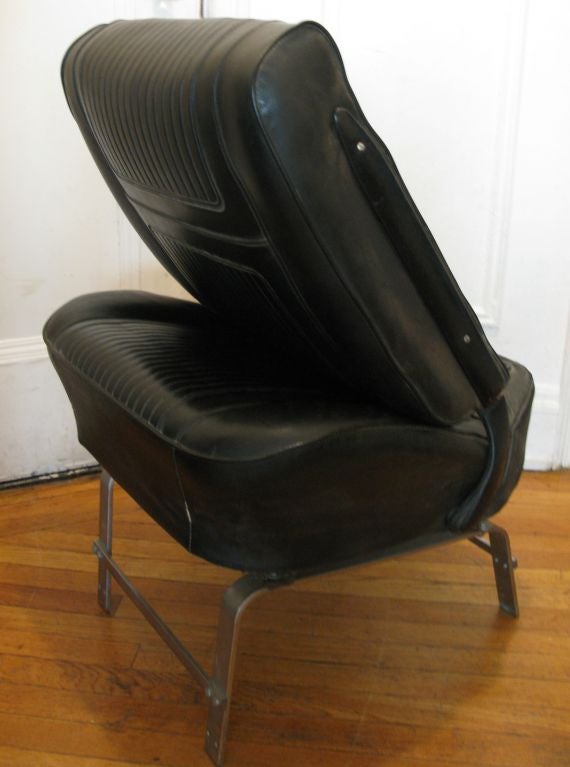 Mid-20th Century Cool 1960's Bucket Seat Chair
