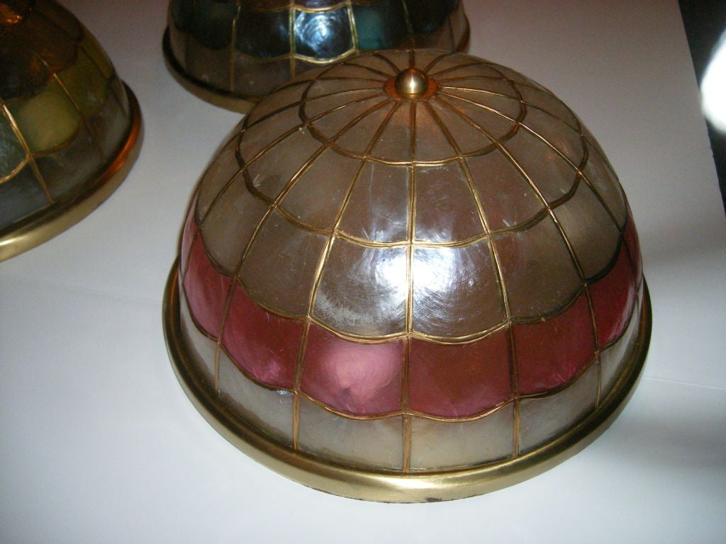 Set of 3 Flush Mounted Fixtures