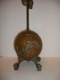 Arts and Crafts Copper Table Lamp