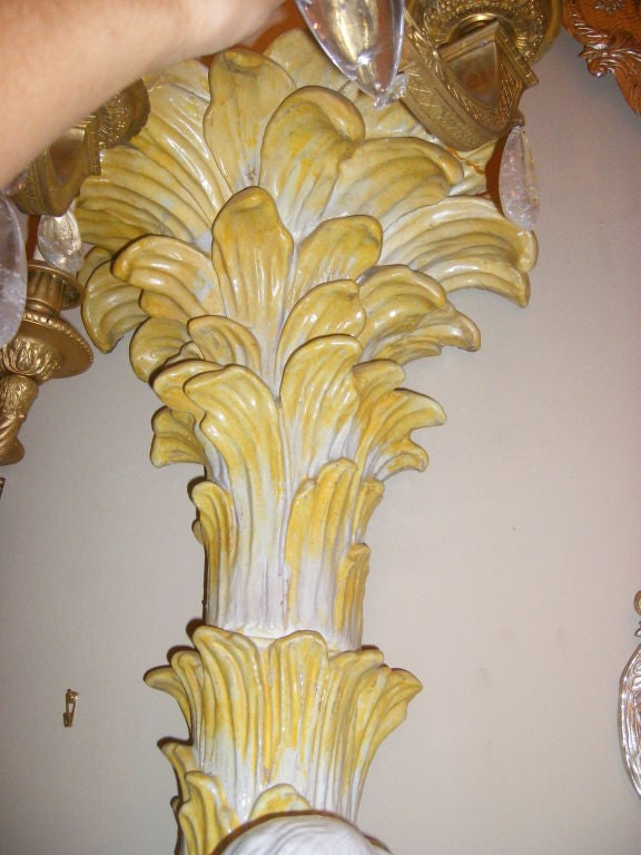 Antique Italian Porcelain Stove For Sale 3