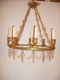 Gilt Bronze Neo Classic Chandelier