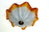 Blown Glass Ceiling Mounted Fixture