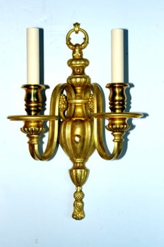 Appliques néoclassiques bronze doré