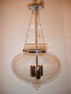 Bell Jar Clear Glass Lantern