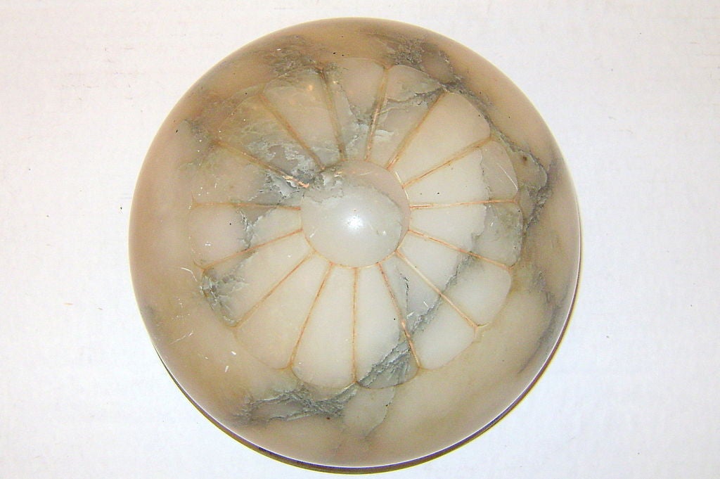 Alabaster Light Fixture