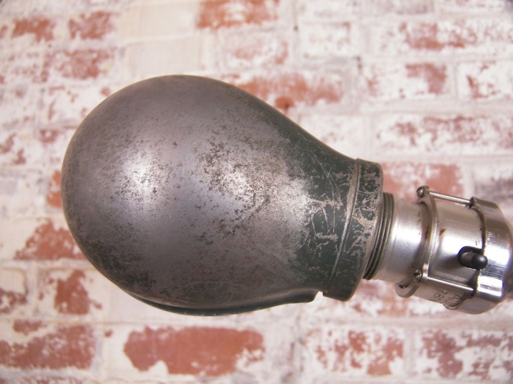 Vintage Industrial Adjustable Cast Iron and Steel Floor Standing Task Lamp Light 1