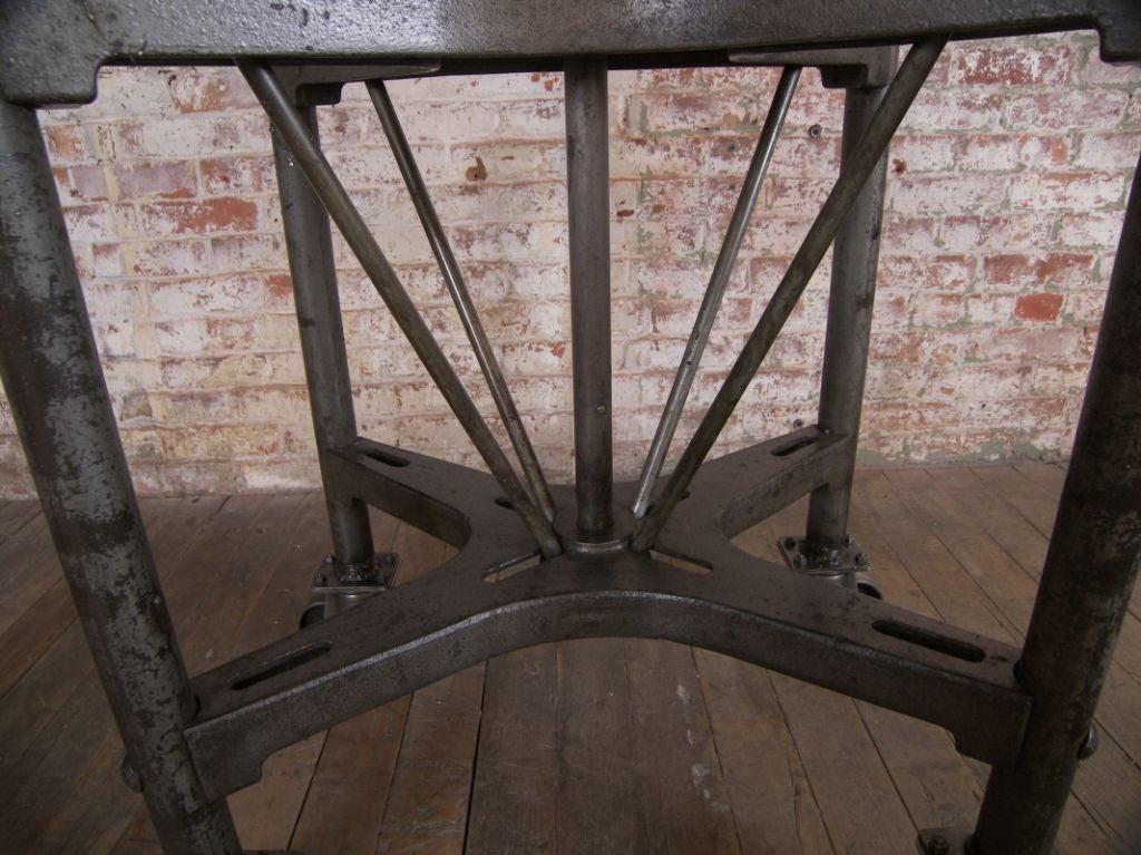 antique industrial casters