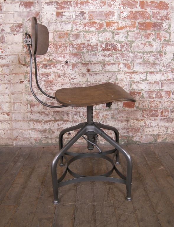 vintage industrial chairs