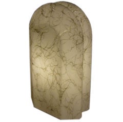 Tall Modernist Murano Glass Table Lamp