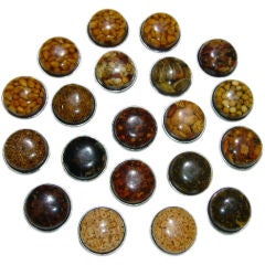 Retro 60's Resin Door/Drawer Pulls with Herbs Spices &Seeds