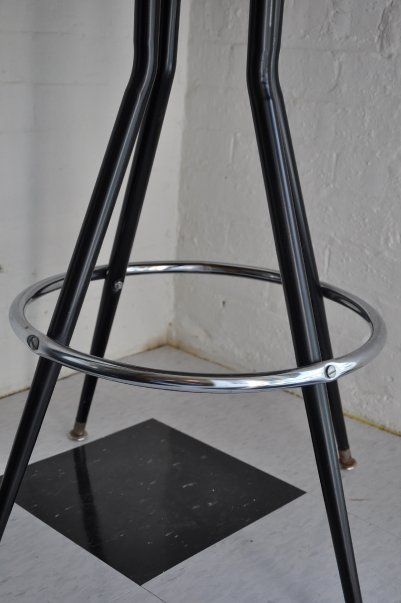 PVC SET OF FOUR BAR STOOLS - KLISMOS STYLING