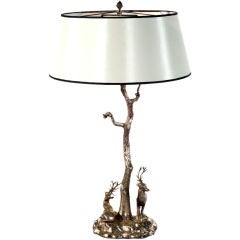 Bronze "Stag" Lamp