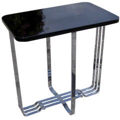 American Art Deco Occasional Table by Wolfgang Hoffmann