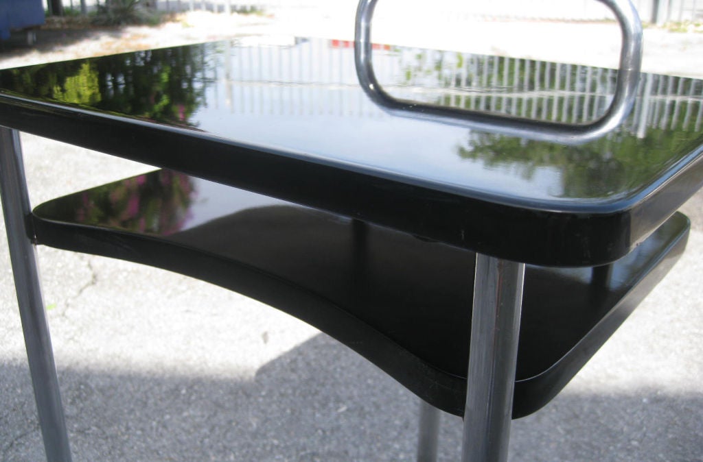 Wolfgang Hoffmann American Art Deco Telephone Table