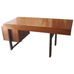 Rare Voula desk by Olavi Hanninen for Nupponen Finland 1957