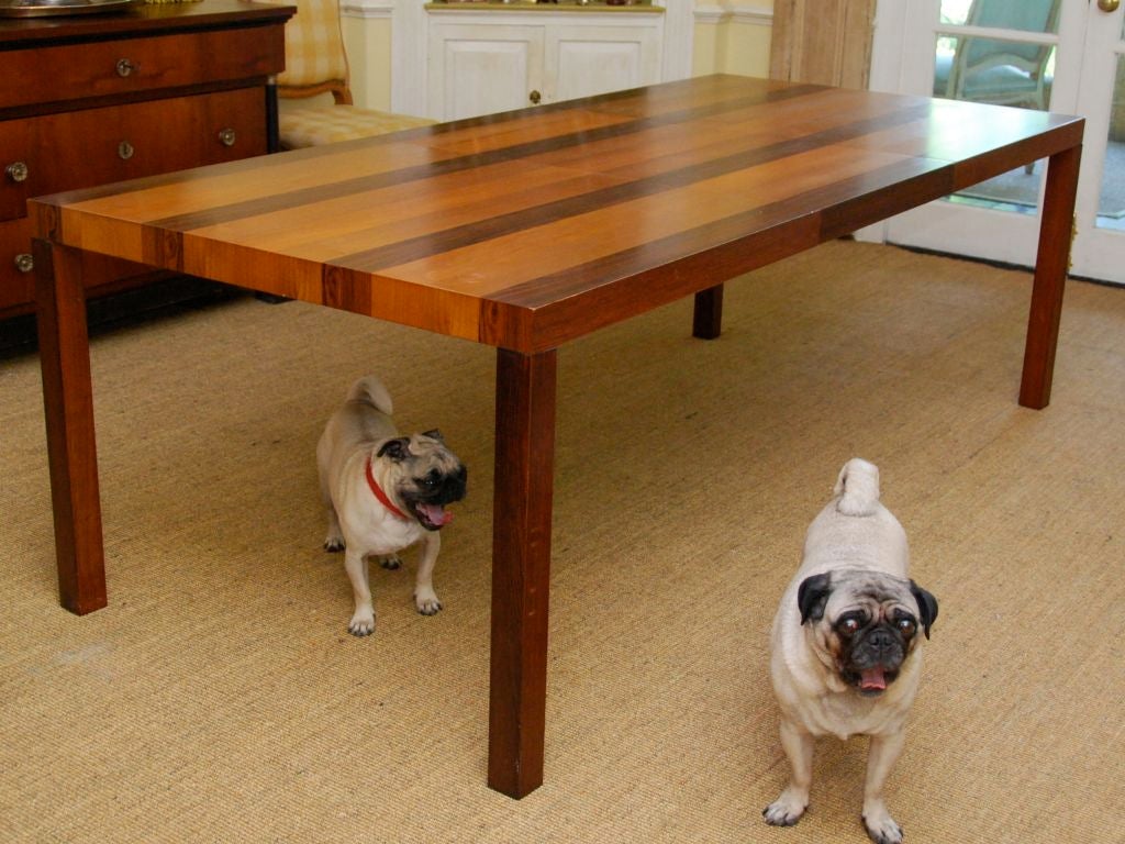 Vintage parsons table